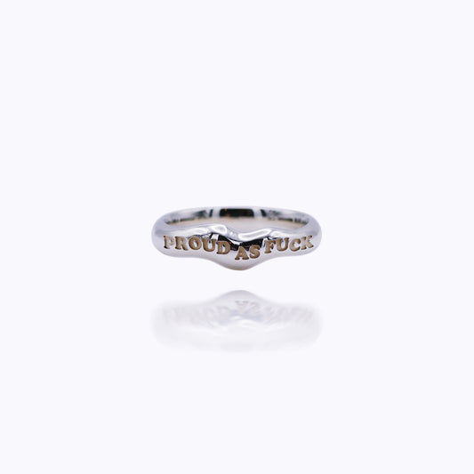 Zweiteiliges Stacking Set – „Proud as Fuck"